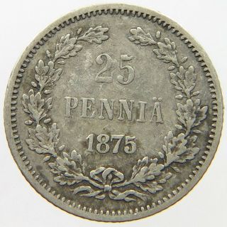 Finland 25 Pennia 1875 Rr 513