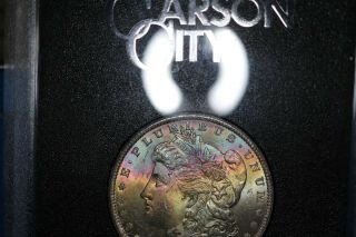 Toned 1883 CC Morgan Dollar GSA Hoard NGC MS64 CARSON CITY Silver $1 4