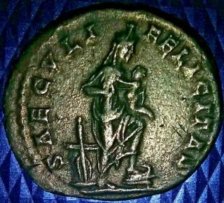 IC AR DENARIUS OF JULIA DOMNA AS AUGUSTA UNDER SEPTIMIUS SEVERUS 193 - 211 AD 4