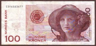 Norway 100 Kroner 1999