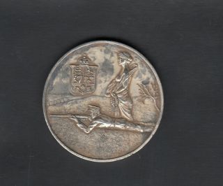 1928 Dominion Of Canada Rifle Association Silver Medal