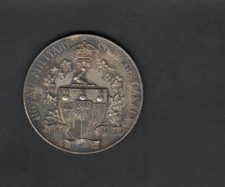 1937 Canada Royal Military College Silver Medal