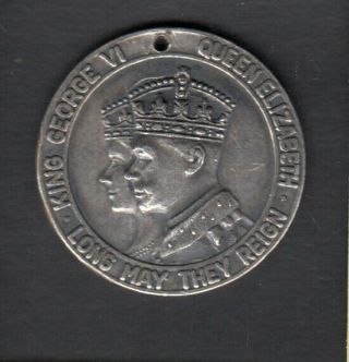 1939 Canada Royal Visit Peoples Silver Medal