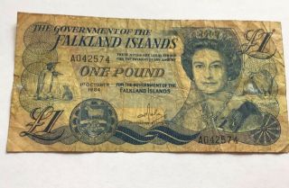 Falkland Island 1 Pound 1984