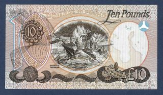 [AN] Northern Ireland Allied Irish Bank 10 Pounds 1990 P7b EF 2