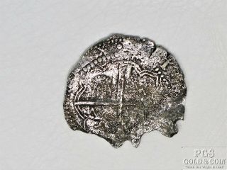 Shipwreck Silver Coin Nuestra Senora De Atocha With Treasure Salvors 15861