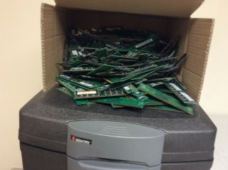 13 Lb Of Computer Ram For Scrap Gold Recovery
