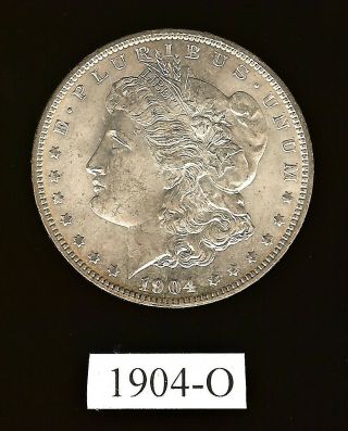 Morgan Silver Dollar: 1904 - O (estimated Grade