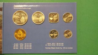 Aruba 7 - Coin Uncirculated Set 1987 (packaging)