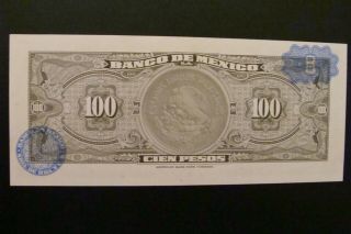 Mexico 100 Pesos 1967 Crisp UNC 2