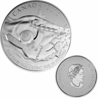 2015 Canada $20 Gingerbread Man Fine Silver Coin