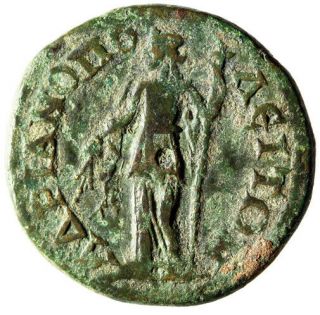 Large Roman Coin Of Hadrianopolis " Demeter With Grain " Gordian Iii Certified