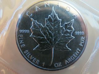 Ten 1990 Canada Silver Maple Leaf 1 Oz Rcm Packaging -