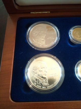 1993 US Bill of Rights 6 Coin Set w/ Box and OGB 3