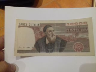 Italia 20.  000 Lire Tiziano 1975