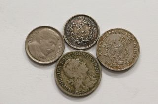 Uruguay Silver,  Portugal,  Brazil & Argentina B15 Swt15