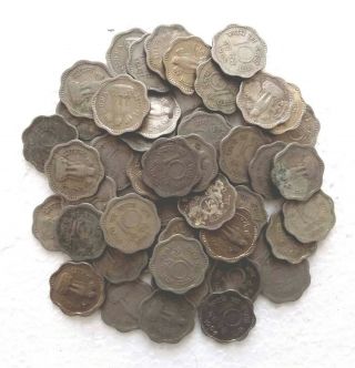 Republic India Coin 10 Paise Nickel 50 Coins.  Coin - 276