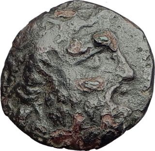 Odessos In Thrace 270bc Ancient Greek Coin Great God Derzelas On Horse I64548