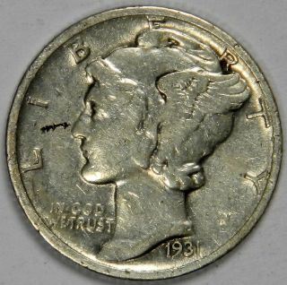 1931 - D Mercury Dime - Bold Xf Priced Right