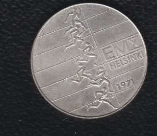 Finland 10 Mark 1971 Silver