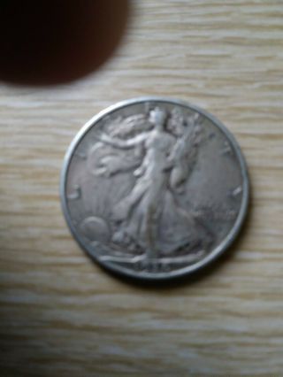 1936 - D Walking Liberty Half Dollar Extemely Fine Condit.  Red Book Value For