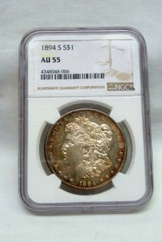 Semi Key Date 1894 - S Morgan Silver Dollar