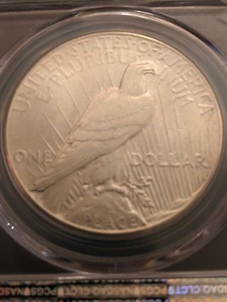 1928 Peace Dollar MS64,  PCGS 4
