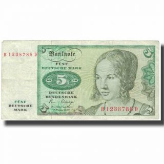 [ 578890] Banknote,  Germany - Federal Republic,  5 Deutsche Mark,  1980