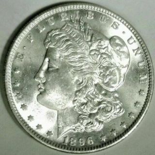 1896 - O Morgan Silver Dollar