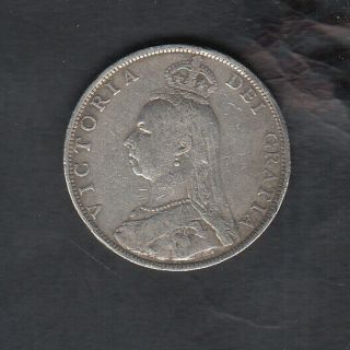 1889 Great Britain Silver Florin