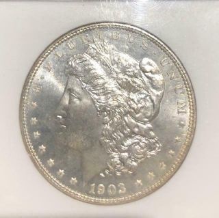 1903 $1 Morgan Silver Dollar NGC MS 66 2