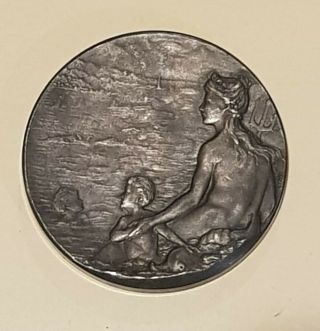 Education Department Victoria - Swimming and Life Saving medallion 2