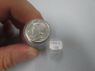 1942 - D Mercury Dime Bu Roll Of (50) Coins (174)
