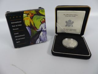 1999 Canada Sterling Silver Proof Dollar