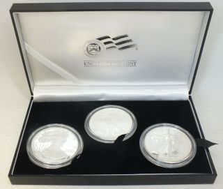 2006 American Eagle 20th Anniversary Silver Coin Set - Us Ogp - Bd552