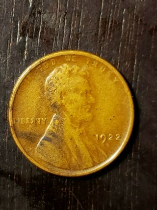 Key Date 1922 D Lincoln Wheat Penny,  Higher Grade - Us Coins