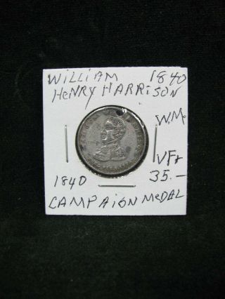 1840 William Henry Harrison Presidential Campaign Token