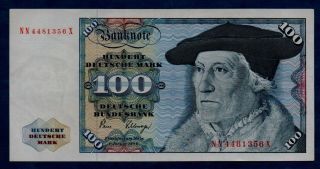 Germany Banknote 100 Deutsche Mark 1980 Xf