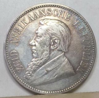 South Africa 5 Shillings 1892 Choice Extremely Fine