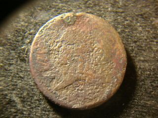 1793 Liberty Cap Half Cent Identifyable As To Type Nj