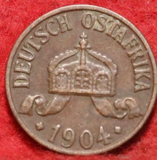 1904 - A German East Africa 1/2 Heller Foreign Coin