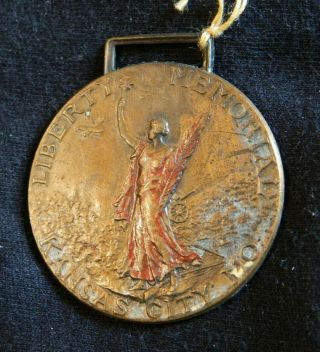 1921 Kansas City Missouri Liberty Memorial World War I Medal
