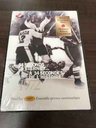1997 Canada Silver 8 - Coin Proof Set - Canada Vs Ussr Hockey