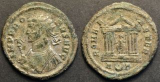 Roman Empire.  Probus Silvered Antoninianus / Romae Aeter