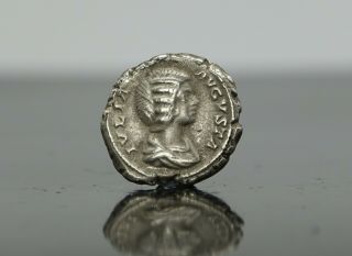 Roman Silver Coin,  Julia Domna Ar Denarius 193 - 217 Ad
