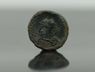 Vandals Kingdom Of Africa Hilderi Bronze Coin Æ4 Nummi 480 - 533 Ad