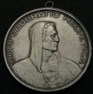 SWITZERLAND 5 Francs 1924 B - Silver - 1941 2
