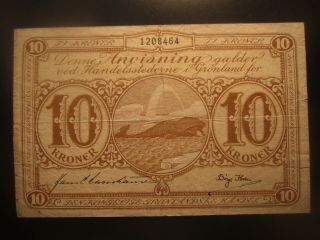 Nd (1953 - 1967) Greenland 10 Kroner