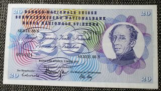 Switzerland 20 Francs 1973 Banque Nationale Suisse ¤¤¤¤¤¤¤look¤¤¤¤¤¤¤
