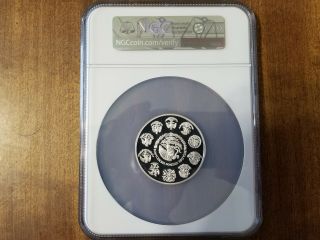 2000 Mexico 2 oz Silver Libertad Proof NGC PF68 Ultra Cameo KEY DATE 500 Minted 2